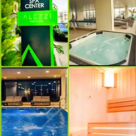Beachside Large Family Azizi - Pool & Langa Plaja Διαμέρισμα *